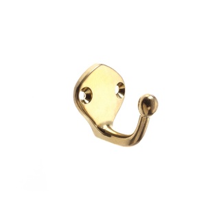 Modern Style Single Wardrobe Clothing Cloth <b>Hook</b> Zinc Alloy - Product Image 1