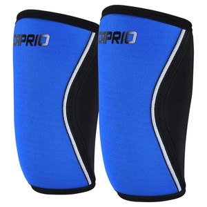 Custom Spandex & <b>Nylon</b> Unisex Knee Sleeves for Weightlifting Powerlifting & Gym Training Advanced Protection Compression Support - Product Image 2