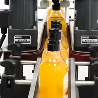 Machine de capsulage de bouteilles d'eau de javel entièrement automatique