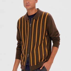 Cárdigan de punto para hombre, a la moda, para uso en exteriores, de manga larga, para invierno y otoño, en oferta. - Product Image 6