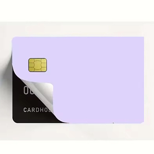 Pegatinas personalizadas de PVC duradero para tarjetas de crédito, para uso en marketing, colores sólidos, impermeables, antiarrugas, removibles - Product Image 4