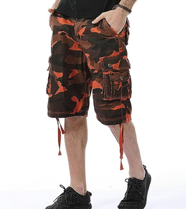 SELF INDUSTRIES Pantalon cargo personnalisé en polyester/coton pour homme, respirant, avec cordon de serrage à l'ourlet, taille mi-haute, multi-poches, décontracté, utilitaire, pour l'extérieur - Product Image 5