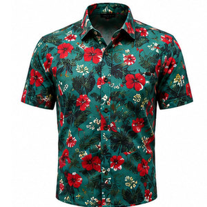Chemise décontractée tendance pour homme avec motif graphique moderne et tissu de haute qualité - Product Image 1