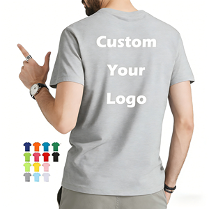 เสื้อยืดคอกลมแขนสั้นทรงปกติสำหรับผู้ชาย ผ้าเจอร์ซีย์เนื้อแน่น 240 กรัม พิมพ์ลายด้านหน้าแบบพัฟ รับผลิตแบบ OEM ODM พร้อมสกรีนโลโก้ตามสั่ง - Product Image 5