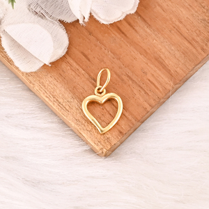 Pendentif en argent sterling 925 en forme de petit cœur, élégant et minimaliste, cadeau de mariage, bijoux unisexes - Product Image 2