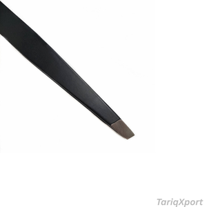 Stainless Steel Slanted Tip Eyebrow <b>Tweezers</b> for Women - Ingrown Hair & <b>Blackhead</b> Removal, Custom Logo Options - Product Image 2