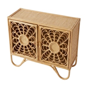 Petal Design Rattan Chest Children Furniture Kids Room Storage Unit Best Quality Factory Price Wholesale Hot Sale New Style - Product Image 2