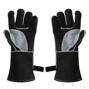 Guantes de soldadura de alta resistencia, color personalizado, para exteriores, con pantalla táctil, resistentes al calor, guantes TIG/MIG, precio al por mayor. - Product Image 6