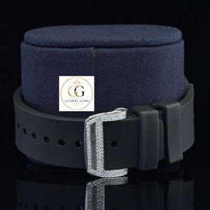 Indian Manufacture Elegant Design Gold Diamond Watch Winding Mechanism and Stunning Sparkling Diamonds for Worldwide Supply - Product Image 5