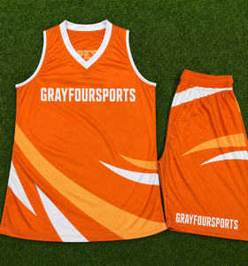 Tenue de compétition de basketball Rexfit, vêtements d'équipe athlétique personnalisés, 100% polyester respirant, kit de basketball unisexe, maillot - Product Image 3