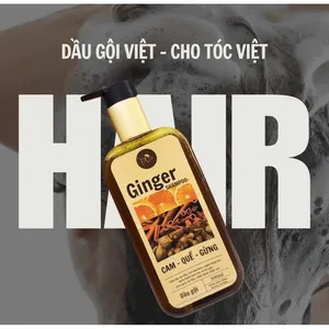 Champú de Naranja, Canela y Jengibre 300ML Vietnam |   CUIDADO HERBAL DEL CABELLO Y CUERO CABELLUDO - Product Image 2