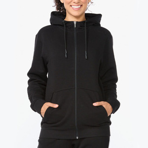 Unisex Oversized Hooded Sweatshirt Solid Color Casual Crop Length Autumn Wear Knitted Long Sleeve FRENCH TERRY 100% Cotton - Product Image 4