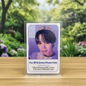 Pour BTS Jimin : Photocard Officiel Photo-Folio, Carte de Collection Tiara Jimin - Product Image 3