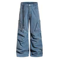 Pantalon décontracté surdimensionné pour homme, style vintage, livraison rapide Layenne, durable, avec logo personnalisé, pour l'extérieur