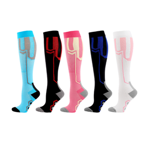 Summer Wholesale Marathon <b>Running</b> Sports <b>Socks</b> High Tube Long Calf <b>Compression</b> Football <b>Socks</b> Foreign Trade <b>Socks</b> for Men - Product Image 2
