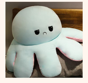 Aika - Peluche de <span class=keywords><strong>Pulpo</strong></span> <span class=keywords><strong>Reversible</strong></span> <span class=keywords><strong>Gigante</strong></span> Personalizado al por Mayor, Juguete de Peluche para Niños, Decoración del Hogar - Product Image 5