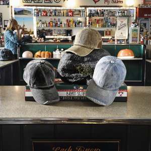 Nouvelle Casquette de Baseball Rétro Effet Vieilli Style Cowboy Respirante Imperméable Printemps-Été Tendance avec Trous sur la Visière Personnalisable Polyvalente - Product Image 2