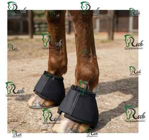 Botas de Neopreno para Caballos con Logotipo Personalizado, Botas de Protección Antichoque de Alta Calidad para Entrenamiento de Caballos, Suministros Ecuestres al por Mayor - Product Image 1