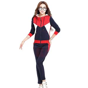 Survêtements pour femmes avec logo personnalisé, en molleton de coton, de bonne qualité, confortables, respirants, pour le jogging et le sport. - Product Image 1