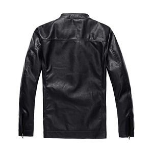 Casual Wear Genuine <b>Leather</b> <b>Jacket</b> for Sale 2025 New Arrival Lightweight Comfortable Men's Reversible Breathable Eco-Friendly - Product Image 3
