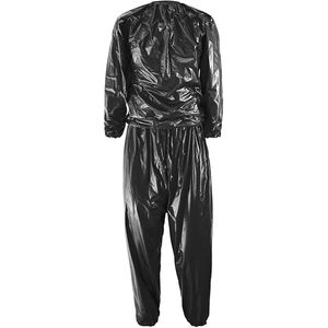 Combinaison de sauna pour homme avec fermeture éclair intégrale, col montant et sac de rangement pour les entraînements de fitness, utilisable toute l'année - Product Image 2