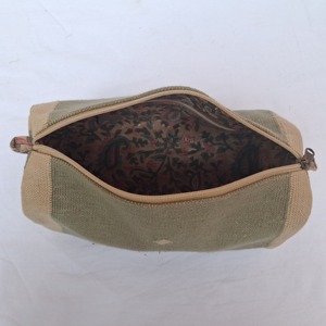 Cotton Zipper Travel Cosmetic <b>Bag</b> Stylish Fashion Practical Case Eco-Friendly Durable <b>Medium</b> <b>Size</b> Beauty Products Women's - Product Image 6