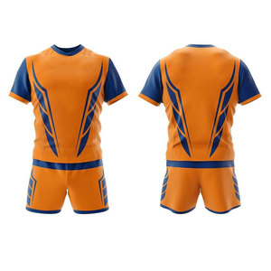 Maillot et short de rugby personnalisés par sublimation, dernière conception, respirants et à séchage rapide, pour équipe – Vente chaude - Product Image 1