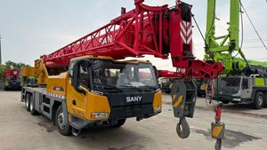 รถเครน SANY STC250C5-8 ขนาด 25 ตัน ปี 2025 ใช้งาน 300 ชั่วโมง สภาพดีเยี่ยม อุปกรณ์ยกของสำหรับขาย - Product Image 1