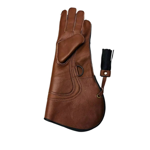 New Latest Design Wholesale Price High Quality Falconry <b>Gloves</b> for Sale OEM ODM Service Heavy Duty Customized Logo Private Label - Product Image 2