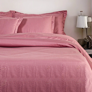ผ้าปูที่นอนสีชมพูอ่อน นุ่มสบาย หรูหรา สวยงาม พรีเมียม - Product Image 2
