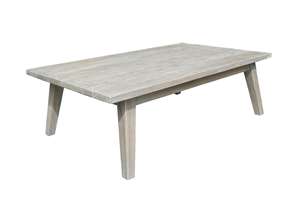 All Weather Round PE Rattan Outdoor Furniture Set with Wooden <b>Table</b> - Product Image 4