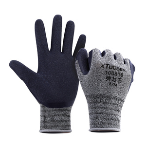Wholesale Elastic Latex Safety <strong>Gloves</strong> Anti-Impact Construction Site <strong>Workwear</strong> with King <strong>Gloves</strong> Protective Function - Product Image 2