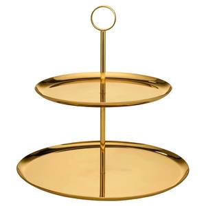 Support à dessert en métal de qualité supérieure pour la présentation en boulangerie, avec une finition décorative moderne et une base robuste et stable - Product Image 5