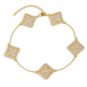 Pulsera de tenis de lujo con diamantes de moissanita estilo hip hop, suministro directo de fábrica, pulsera brillante con incrustaciones para hombres y mujeres, adecuada para ambos. - Product Image 2