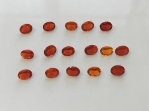 Opale de feu naturelle 8x6MM taille ovale, pierre précieuse naturelle de qualité supérieure pour la fabrication de bijoux - Product Image 2