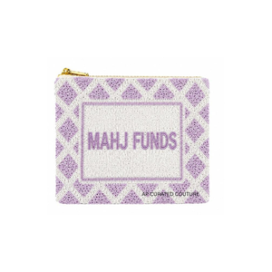 Porte-monnaie en perles faites à la main Dot Crack Bam, pochettes à monnaie personnalisées en perles de rocaille, design tendance, sacs à main perlés artisanaux - Product Image 3