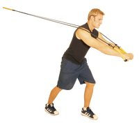 ALLWINWIN DRB02 Bande de Résistance pour Porte - Sangle de Cheville pour Fixation sur Porte, Tube d'Exercice, Entraînement, Étirement