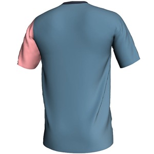 เสื้อฟุตบอลสตรีทแวร์แบบตาข่ายสั่งทำพิเศษ OEM เสื้อฟุตบอลทรงบ็อกซี่สำหรับผู้ชาย ป้องกันแบคทีเรีย สไตล์อเมริกัน ทีมชาติสหรัฐอเมริกา 2026 แขนยาว - Product Image 5