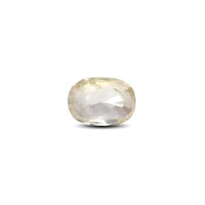Natural Yellow Sapphire 3.05 Carat Oval Cut Loose Gemstone for Fine Jewelry - Product Image 2
