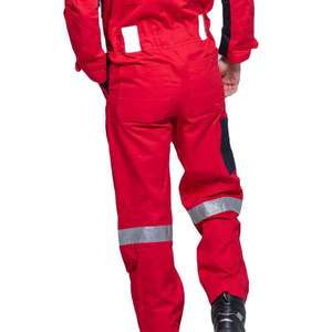 Stand Collar Dangri Cover All Workwear Cotton Safety Uniform One Piece <b>Painter</b> <b>Overall</b> Construction Industrial Reflective - Product Image 3