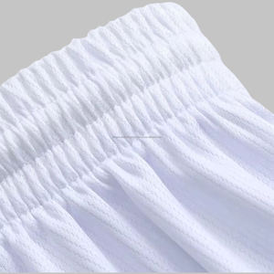 Maillots de basket-ball unisexes à imprimé numérique uni, sans manches, ensemble de shorts et de gilets uniformes, taille plus, respirant, séchage rapide, 100% polyester - Product Image 4