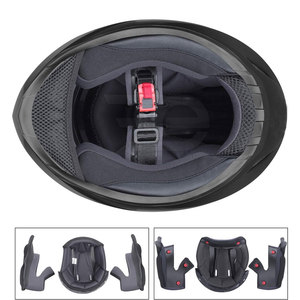 Full Face Helmet Motorcycle Aerodynamic Design Lightweight Abs Shell Dual Visor Safety Helmet For Scooter Motorbike - Product Image 6