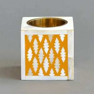 Porte-encens de qualité supérieure en coquillage avec incrustation d'os et nacre pour l'arôme spirituel et la décoration religieuse à usage domestique - Product Image 5