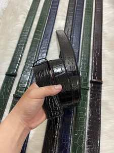 Cinturones de Cuero Genuino para Hombre, Venta Caliente, MOQ Bajo, Compraventa Directa de Fábrica, OEM ODM, Cinturón de Cuero Personalizado con Logotipo - Product Image 6