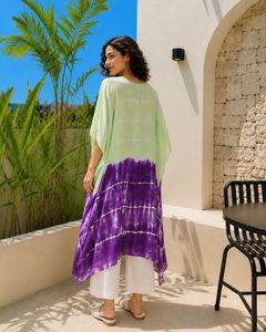 High Quality Designer Rayon Solid Daily Casual <b>Kaftan</b> for Women Sweetheart Neck 3/4 Sleeve <b>Summer</b> Regular Fit Washable - Product Image 2