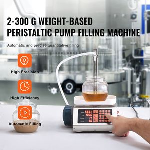 Macchina Riempitrice Automatica di Bottiglie con Capacità di Pesatura 5-300g, Pompa Peristaltica, Sistema di Riempimento Liquidi con Controllo Digitale, Riempimento da 2ml - Product Image 2