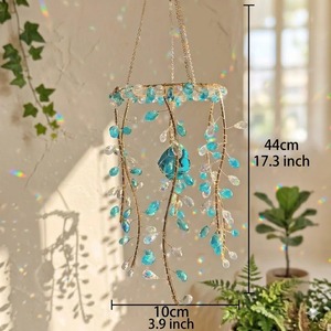 Atrapasoles de cristal multicolor para regalo y uso interior, decoración colgante de techo para iluminación estética de habitaciones - Product Image 4