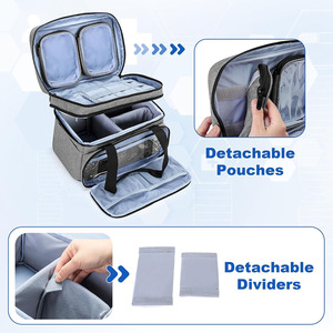 Trousse de premiers secours tactique légère et imperméable avec pochette de rangement médicale compacte en cuir pour les urgences, en vente au prix de gros - Product Image 3