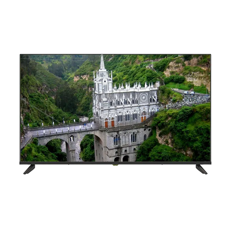 Frameless TV manufacturer best prices 32 in television wholesale full HD UHD 43 42 40 24 32 inch 4k smart android led tv 32 inch