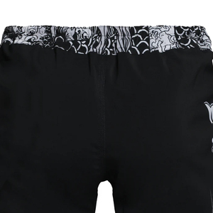 Custom Digital Print BJJ Jiu Jitsu <b>Grappling</b> UFC Unisex Adult MMA <b>Shorts</b> Breathable Spandex/Nylon 100% Preshrunk Fabric 240g OEM - Product Image 2